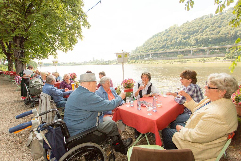 Hotel Leyscher Hof Leutesdorf Dış mekan fotoğraf